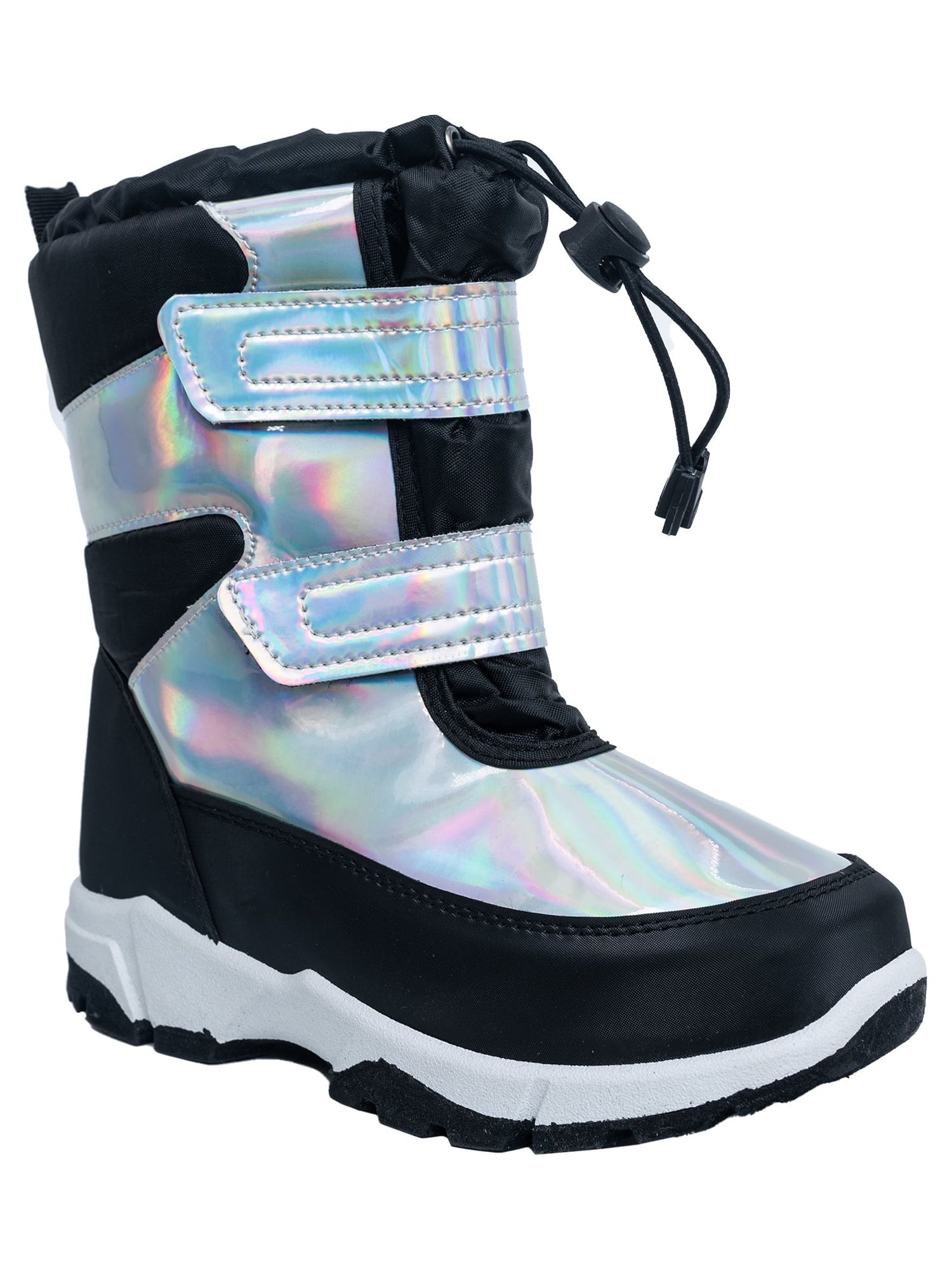PORTLAND By Portland Boot Company Girls Puffer Ankle-High Snow Boots, Sizes 10-4
